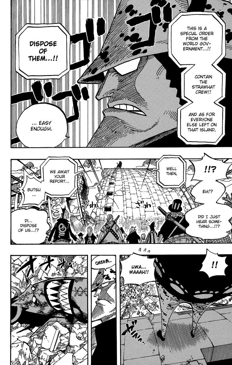 One Piece, Chapter 483 image 16
